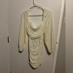 Thats so fetch cream mesh dress size 12 or large